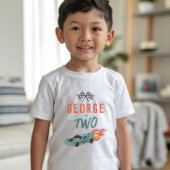 T-shirt En Tri-matière Boys Two Fast 2nd Birthday Racing