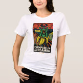 T-shirt En Tri-matière Brainrot POP Chimpabella Screamini (Recto)