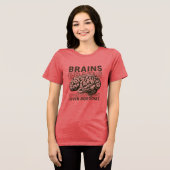 T-shirt En Tri-matière Brains Over Bordome (Recto plein)