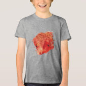 T-shirt En Tri-matière Braises Se Déployant (Recto)