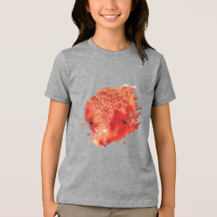 T-shirt En Tri-matière Braises Se Déployant