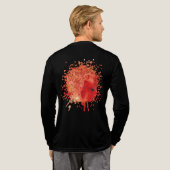 T-shirt En Tri-matière Braises Se Déployant (Verso complet)