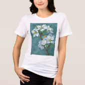 T-shirt En Tri-matière Branche de floraison du pommier (Recto)