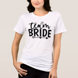 T-shirt En Tri-matière Bravo à Team Bride !