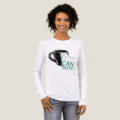 T-shirt En Tri-matière Brew Can Do It Coffee Motivation Self Care  (Recto complet)