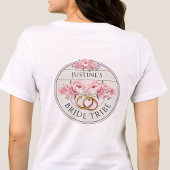 T-shirt En Tri-matière Bride Tribe personnalisée floral