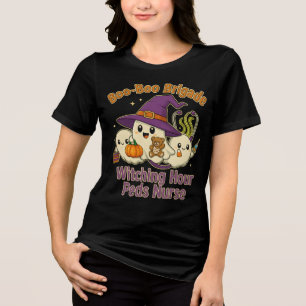 T-shirt En Tri-matière Brigade Boo-Boo Infirmière pédiatrique Halloween