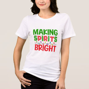 T-shirt En Tri-matière Bright Christmas Spirit