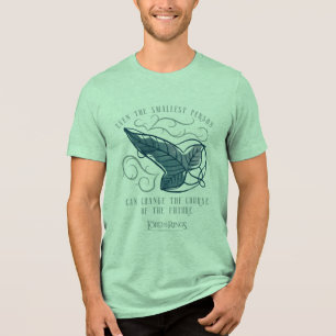 T-shirt En Tri-matière Broche elfique de la Communauté Citation Graphique
