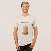 T-shirt En Tri-matière Brûler, Briller, Briller (Recto plein)