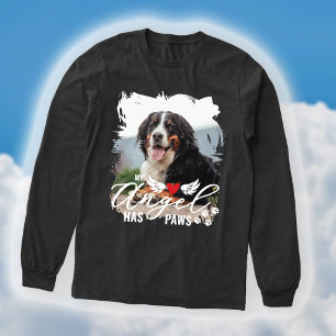 T-shirt En Tri-matière Brushstroke Photo Angel a Paws Dog Memorial