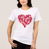 T-shirt En Tri-matière Bruxelles Saint-Valentin Coeur (Recto)