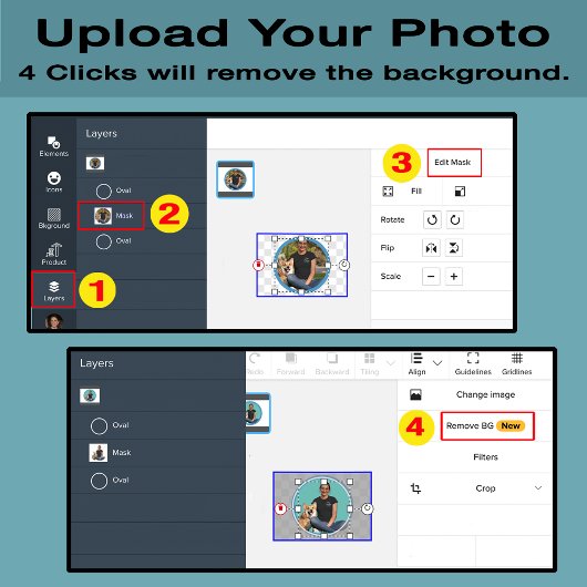 T-shirt En Tri-matière Bulldog ou votre photo Grunge Chien Maman