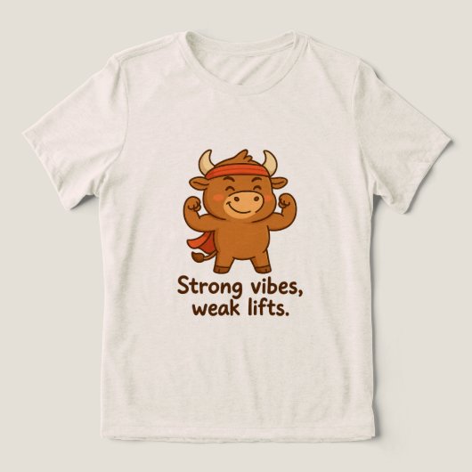 T-shirt En Tri-matière Bullio® - Un esprit solide, une petite vie | Drôle (Design Recto)