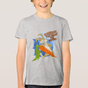 T-shirt En Tri-matière Bunny Dancing with Carrot - Prêt pour Pâques