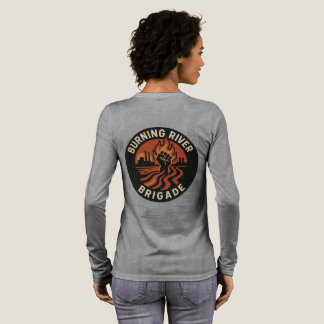 T-shirt En Tri-matière Burning river brigade long sleeve 