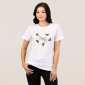 T-shirt En Tri-matière Butterfly (Recto plein)