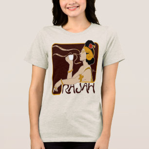 T-shirt En Tri-matière Buveur de café Cafés Rajah. Henri Meunier, 1897 