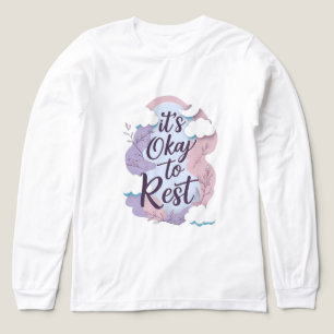T-shirt En Tri-matière C’est bon de se reposer - Soins de santé mentale T