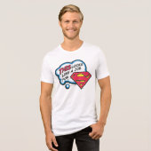 T-shirt En Tri-matière Ça ressemble à un job pour Superman (Recto plein)