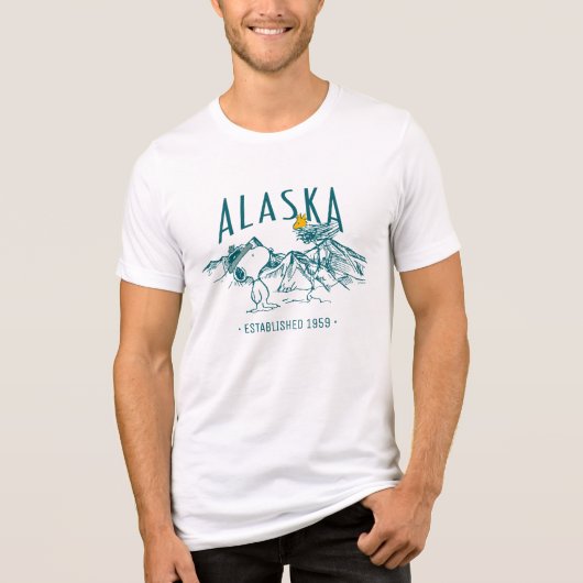 T-shirt En Tri-matière cacahuètes | Alaska La Dernière frontière (Recto)