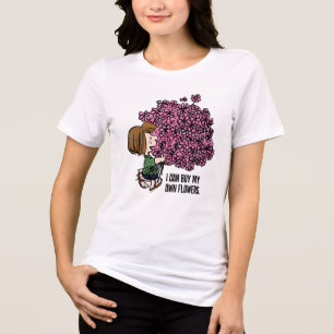 T-shirt En Tri-matière Cacahuètes Bouquet rose de Peppermint Patty
