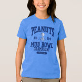 T-shirt En Tri-matière cacahuètes | Champions du Bowl Pigpen Mud 1954 (Recto)