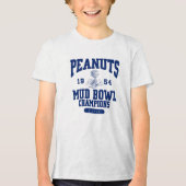 T-shirt En Tri-matière cacahuètes | Champions du Bowl Pigpen Mud 1954 (Recto)