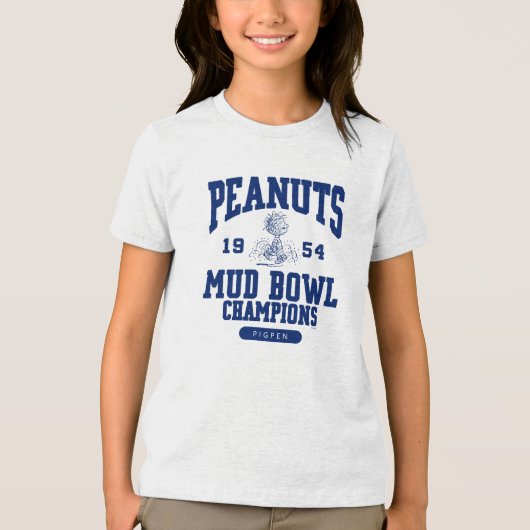 T-shirt En Tri-matière cacahuètes | Champions du Bowl Pigpen Mud 1954 (Recto)
