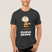 T-shirt En Tri-matière cacahuètes | Charlie Brown (Recto)