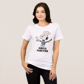 T-shirt En Tri-matière cacahuètes | Chef Snoopy (Recto plein)
