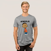 T-shirt En Tri-matière cacahuètes | Franklin Smile (Recto plein)