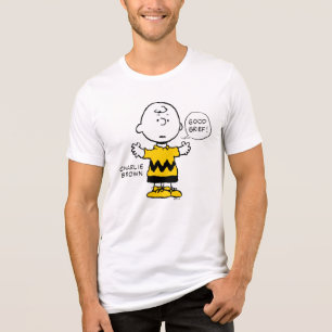 T-shirt En Tri-matière cacahuètes Good Grief Charlie Brown