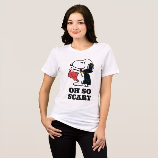 T-shirt En Tri-matière cacahuètes | Halloween Snoopy Vampire (Recto plein)