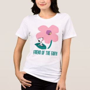 T-shirt En Tri-matière cacahuètes   Illustration Nature Rose Flower