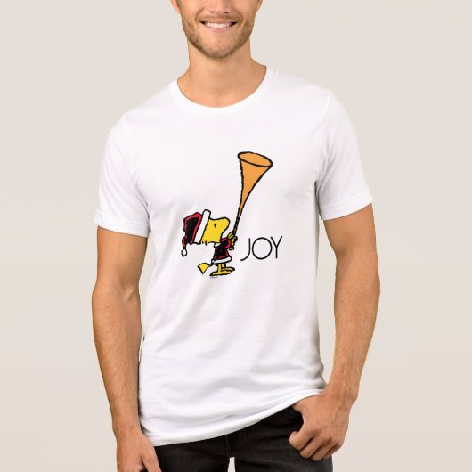 T-shirt En Tri-matière cacahuètes | Père Noël Woodstock (Recto)