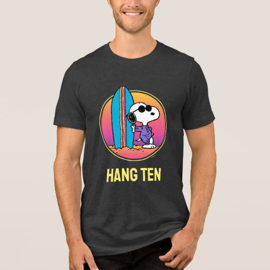 T-shirt En Tri-matière cacahuètes | Snoopy Beach Beagle (Recto)