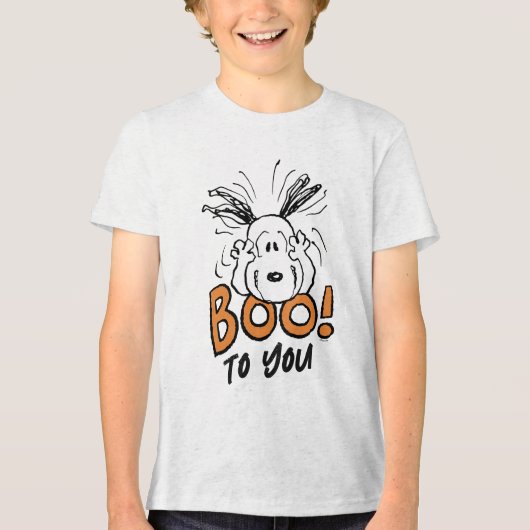 T-shirt En Tri-matière cacahuètes | Snoopy Boo (Recto)