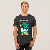 T-shirt En Tri-matière cacahuètes | Snoopy Deco Dreams Club Paradiso (Recto plein)