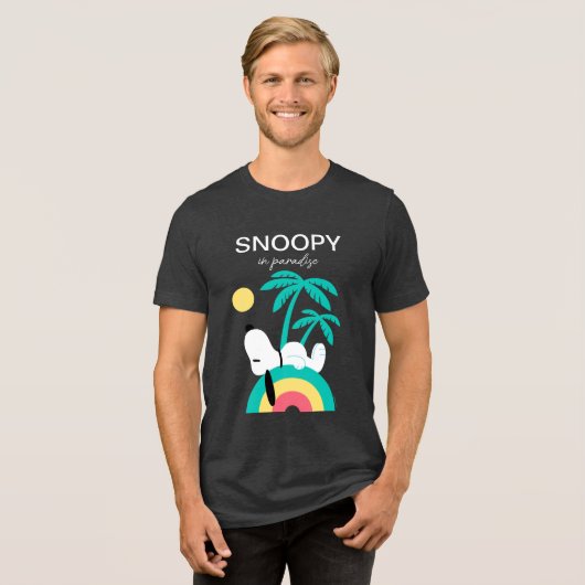 T-shirt En Tri-matière cacahuètes | Snoopy Deco Dreams Club Paradiso (Recto plein)
