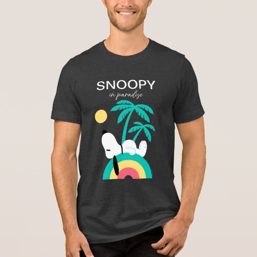 T-shirt En Tri-matière cacahuètes | Snoopy Deco Dreams Club Paradiso (Recto)