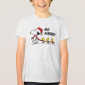 T-shirt En Tri-matière cacahuètes | Snoopy & Friends Winter Scarf (Recto)