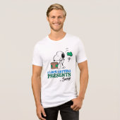 T-shirt En Tri-matière cacahuètes | Snoopy I Love Obtenir des présentatio (Recto plein)