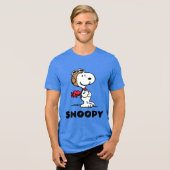 T-shirt En Tri-matière cacahuètes | Snoopy L'As Volant (Recto plein)