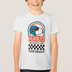 T-shirt En Tri-matière cacahuètes   Snoopy Racing Club