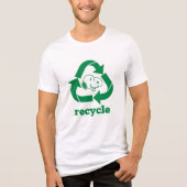T-shirt En Tri-matière cacahuètes | Snoopy Recycle Reuse (Recto)