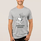 T-shirt En Tri-matière cacahuètes | Snoopy Reindeer (Recto)