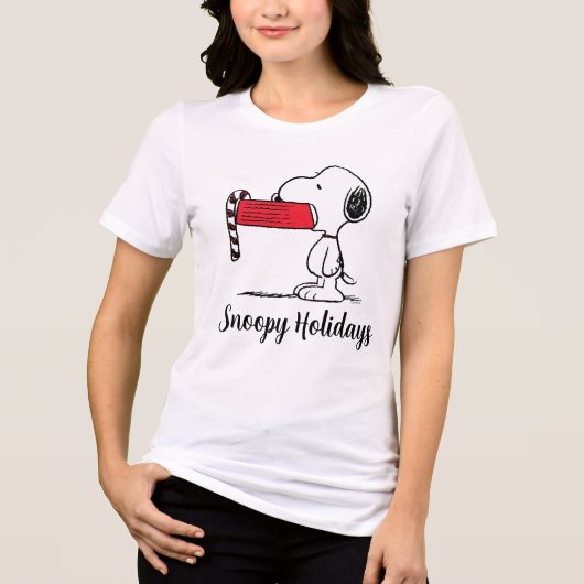 T-shirt En Tri-matière cacahuètes | Snoopy Sucre de canne de nourriture (Recto)