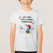 T-shirt En Tri-matière cacahuètes | Torréfaction des châtaignes de Lucy (Recto)
