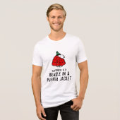 T-shirt En Tri-matière cacahuètes | Veste Snoopy Red Puffer (Recto plein)